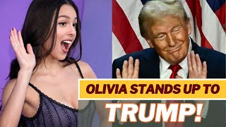 Olivia Rodrigo SLAMS Donald Trump Over Controversial Use of Her Song [upl. by Retse961]