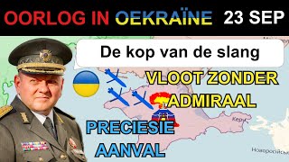 23 sep 3e dag van aanvallen op De Krim Oekraïeners liquideren admiraal van de Russische Vloot UA [upl. by Haydon314]