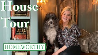 HOUSE TOUR  Inside a Moody Colonial Home in Los Angeles California [upl. by Zednanref]