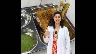 High Protein Breakfast  Veggie Sandwich For Weight Loss By dietitian Natasha Mohan [upl. by Sudoeht]