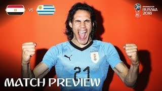 Edinson Cavani Uruguay  Match 2 Preview  2018 FIFA World Cup™ [upl. by Tolecnal18]