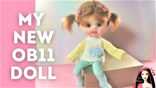 My NEW Cute OB11 Artist Doll Intro Obitsu Collectable BJD openingunboxing and review with Outfit [upl. by Eeima262]