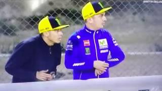 in esclusiva larrivo di Romano Fenati al traguardo di Austin 2017 [upl. by Elrak348]