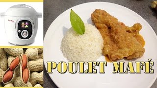 Cookéo Moulinex  Recette du Mafé poulet facile [upl. by Ytsrik]