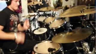 Fansong  Dethklok Drum Cover Studio Quality [upl. by Anamor]