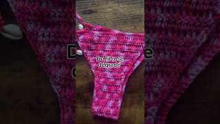 Crochet bandeau top  tanga cauris  tuto crochet facile [upl. by Walling]