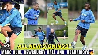 DAY 2 All New Signings In Chelsea Training Today Marc Guiu dewsburry hall And Adarabioyo Spotted [upl. by Galateah67]