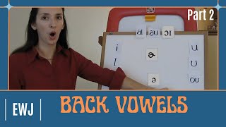 Pronunciation of English Vowel Sounds  Back Vowels  Part 2 [upl. by Weiser]