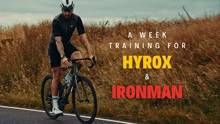 Hyrox amp Ironman A Weeks Training [upl. by Airbas611]