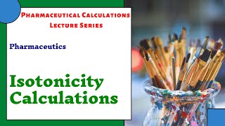 isotonicity calculations pharmacy isotonicity calculationsisotonic solution in pharmaceutics [upl. by Klump282]