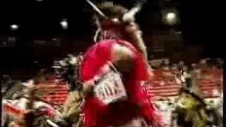 Oklahoma Pow wow Native American Indian Men Dancing 2 [upl. by Nnayllehs564]