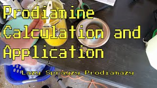 Prodiamine Calculation and Application  Lazy Sprayzy Prodiamazy [upl. by Akcimahs]