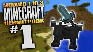 Minecraft Hermitpack  Sentient Sword amp Demon Essence Minecraft Blood Magic Ep 1 Hermit Pack [upl. by Esyli863]