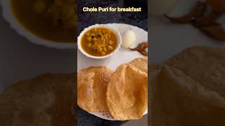 Breakfast chole puri💝💗😋shorts trending [upl. by Einnek]