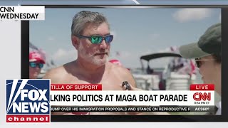 CNN reporter torched for lecture to proTrump boat owner Activist reporter [upl. by Shapiro]