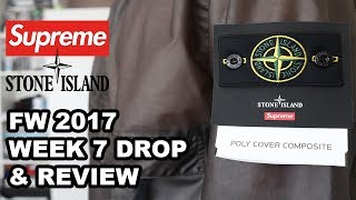 Supreme X Stone Island FW17 Drop amp Review  STORE SHUTDOWN [upl. by Carbone552]