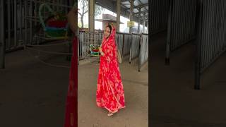 GULABI💗 SUIT trending minivlog hindufestival viralvideo gulab [upl. by Letta]