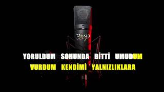 Özcan Deniz  Geçmiyor Günler  Karaoke  Md Altyapı  Cover  Lyrics  HQ [upl. by Farra]