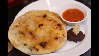 How to make PUPUSAS DE ARROZ Rice Flour Pupusas EASY [upl. by Ainirtac478]