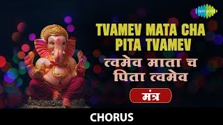 Tvamev Mata Cha Pita Tvamev with lyrics  त्वमेव माता च पिता त्वमेव  Chanting Of Shlokas  Mantra [upl. by Kamin]