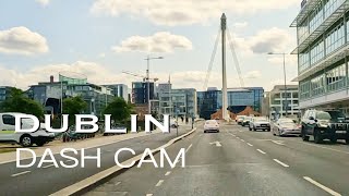 Driving from Beaumont to Shelbourne Rd Ballsbridge Dublin Ireland [upl. by Marlen]