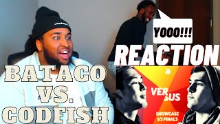 WHY Did We WAIT  BATACO vs CODFISH  Grand Beatbox SHOWCASE Battle 2018  SEMI FINAL Reaction [upl. by Nikoletta403]