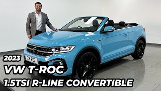 2023 Volkswagen TRoc RLine Convertible [upl. by Sophey]