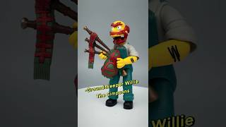 Groundskeeper Willie from The Simpsons toy line by JakksPacific [upl. by Nosyaj]