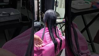 LOREAL HAIR STRAIGHTENING❤‍🔥 [upl. by Nnov]