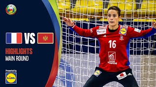 Cleo Darleux unbeatable again  France vs Montenegro  Highlights  MR  Women’s EHF EURO 2022 [upl. by Rehpotsirahc]