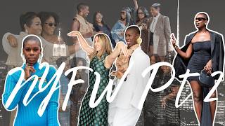 NYFW A Time Was Had  justUS Live Taping Fashion Shows Events and Shopping [upl. by Aerda353]