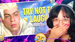 Eclairsgaming Reacts to quotValorant Try Not To Laugh Challengequot [upl. by Malinda559]