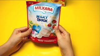 Milkana Milky Snack  Heart Shape [upl. by Belayneh]