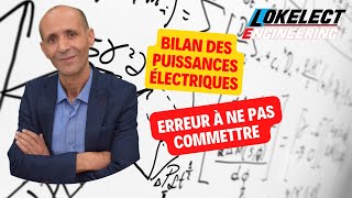 Erreur à ne pas commettre lors du calcul du bilan des puissances électriques [upl. by Yuht252]