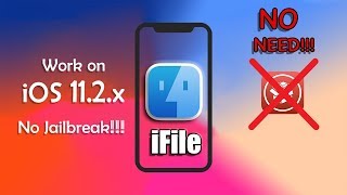 How to install iFIle on iOS 112x No Jailbreak 100 Working [upl. by Stortz]