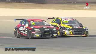 Race 1 Highlights  TCR Australia  2024 Race Tailem Bend [upl. by Packer]