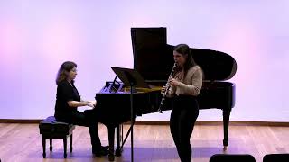 Sonata for Clarinet amp Piano Op 167  Camille SaintSaëns [upl. by Cull]