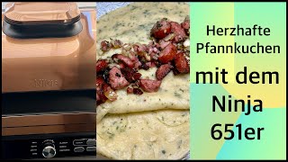 Herzhafte Pfannkuchen aus dem Ninja 651 [upl. by Eatnahc]