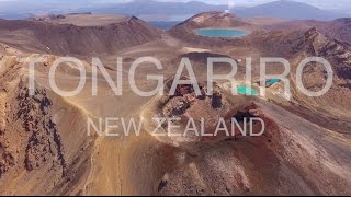 Tongariro National Park  Drone Video [upl. by Trah]