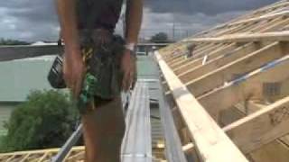 How to install metal fascia and guttering metalroofingonlinecomau 25 [upl. by Eenttirb]