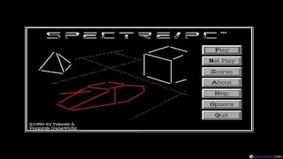 Spectre gameplay PC Game 1991 [upl. by Wiencke]