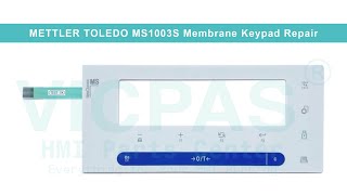 MettlerToledo MS1003S METTLERTOLEDO NewClassic SemiMicro Balances HMI Terminal Keypad Replacement [upl. by Darline]