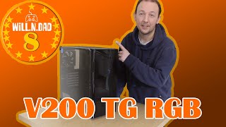 We look at the Thermaltake V200 TG RGB Mid Tower  Overview [upl. by Boleslaw]