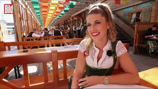 Oktoberfest München 2024  Wiesn Kellnerin Verena Angermeier Drittes Vid [upl. by Anna-Diane690]