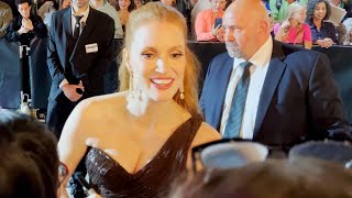 Jessica Chastain at the Zurich Film Festival 2023 Switzerland [upl. by Jillie887]