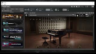 Apresentação dos Timbres da Noire Pure  Pianos para Kontakt [upl. by Loraine]