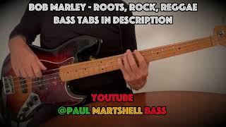 Roots Rock Dub  Bob Marley Aston Barrett Bass Cover 4K [upl. by Bigg]