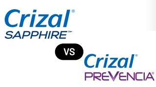 Crizal Prevencia VS Crizal Sapphire [upl. by Delacourt]