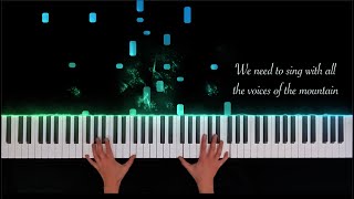 Tori Kelly  Colors Of The Wind piano accompaniment [upl. by Portwin101]