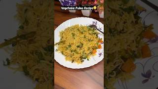 Vegetable Pulao Recipe😋 Mix veg Pulao  youtubeshorts vegetablepulao pulao [upl. by Rip]